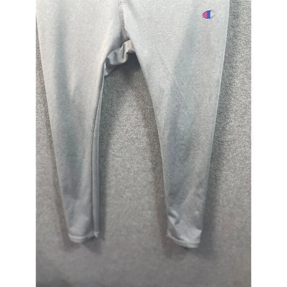 Champion Authentic Athleticwear Leggings Girls Size 6‎ Gray Activewear